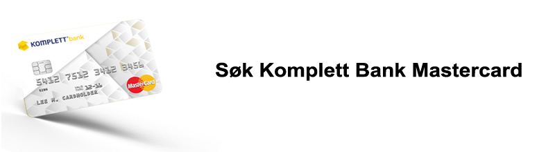 Søk komplett bank kredittkort